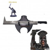 SPADA URUK-HAI THE LORD OF THE RINGS CON SUPPORTO