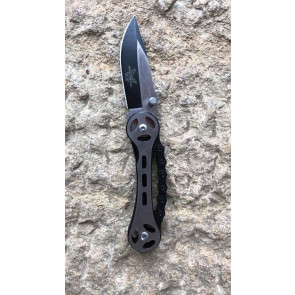 Coltello Serramanico Decorato Modello Catena