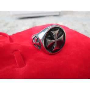 Anello Croce Argento