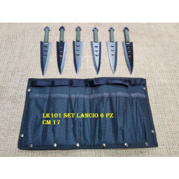 Set 6 coltelli da Lancio COLLK101-1