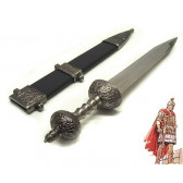 Gladio Romano della lupa lama acciaio con fodero BS010332