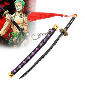 Portachiavi Katana di Zoro di One Piece (KW1096)