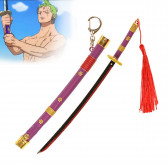 Portachiavi Katana Enma di Zoro di One Piece (KW1097)
