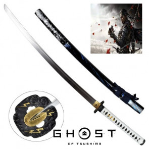 Katana BLU SAKAI DI JIN dalla serie Ghost of Tsushima (ZS2927)