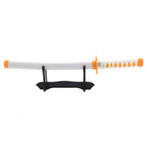 MINI KATANA  ISPIRATA ALLA SPADA DI ZENITSU AGATSUMA LAMA IN BAMBOO (ZS653MI-WD)