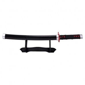 MINI KATANA ISPIRATA ALLA KATANA TANJIROU KAMADO LAMA IN BAMBOO (ZS666MI-WD)