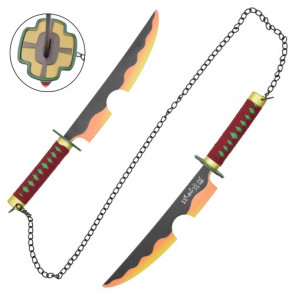 MINI DOPPIA SPADAISPIRATE ALLE SPADE DI TENGEN UZUI (ZS678-2-MINI)
