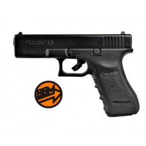  BRUNI GLOCK17 PISTOLA A SALVE  CALIBRO 9MM NERA (BR-1401)