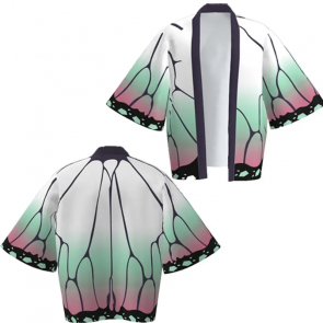 Haori (tipo di Kimono) di Shinobu Kocho - Demon slayer