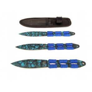 SET COLTELLO DA LANCIO 3 PZ 