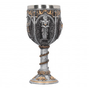 Calice da cavaliere medievale 17,5 cm (NEM D1070)