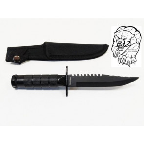 Coltello Survival Rambo + Kit Sopravvivenza black  COLFD3050BK
