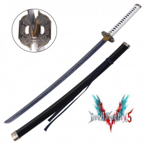 Katana KATANA YAMATO DI VIRGIL (DEVIL MAY CRY 5) CON LAMA IN BAMBOO  (ZS687WD)